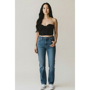 Princess Polly Corset Top‎ Bustier Black Party Cropped Festival